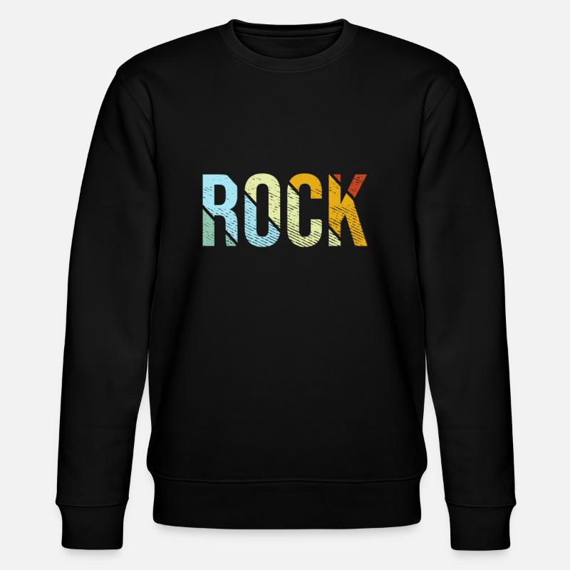 Rock Retro - Stanley/Stella Unisex Bio-Sweatshirt CHANGER - Schwarz