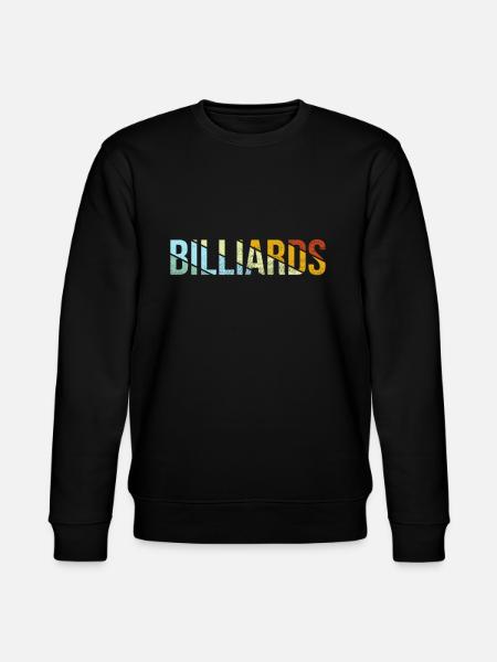 Billiards Retro - Stanley/Stella Unisex Bio-Sweatshirt CHANGER - Schwarz