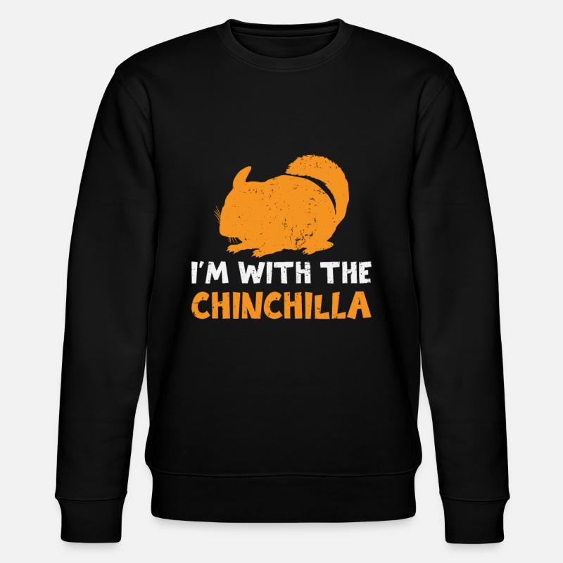 Chinchillas Citation Funny Chinchilla - Sweat bio CHANGER Stanley/Stella Unisexe - noir