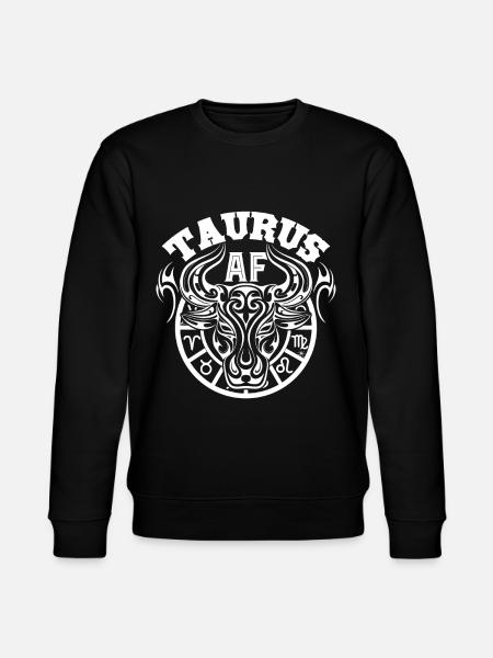 Taurus Taurus AF - Stanley/Stella CHANGER Unisex Organic Sweatshirt - black