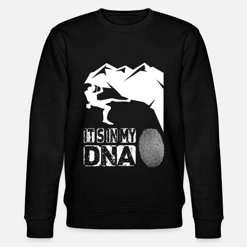 Grimper dans mon ADN - Sweat bio CHANGER Stanley/Stella Unisexe - noir