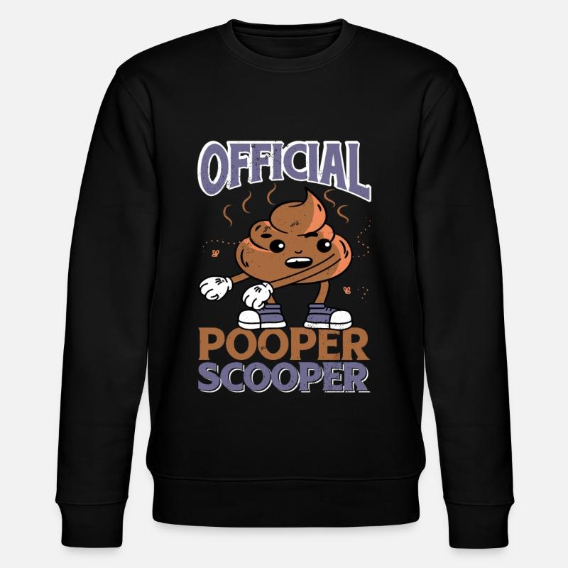 Pooper Scooper officiel 31 - Sweat bio CHANGER Stanley/Stella Unisexe - noir