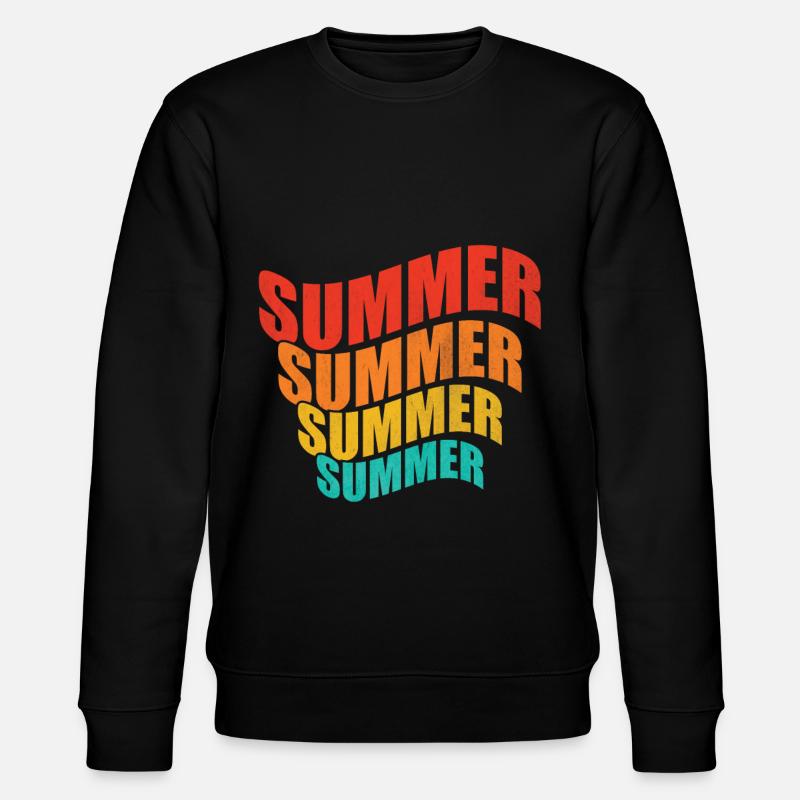 Summer Summer - Stanley/Stella CHANGER Unisex Organic Sweatshirt - black