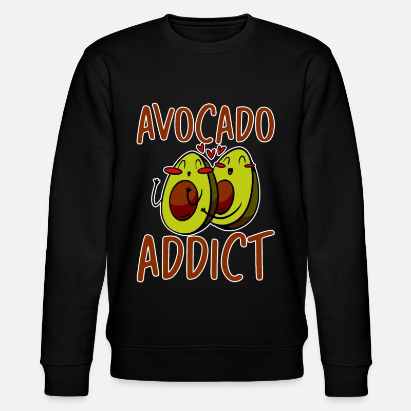 Accro à l’avocat 4 - Sweat bio CHANGER Stanley/Stella Unisexe - noir