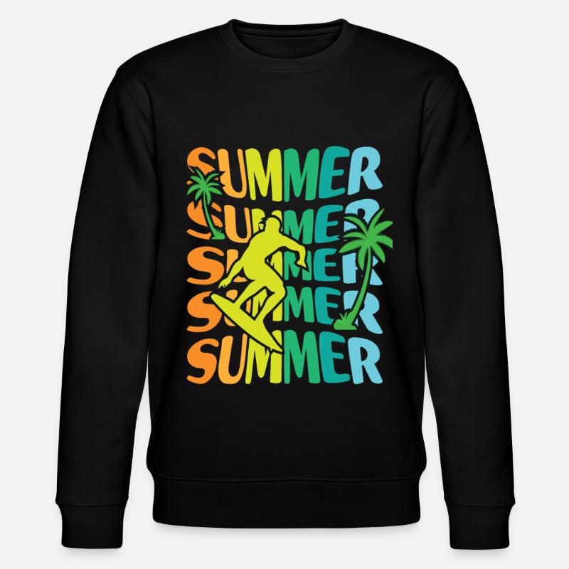 Surf - Sweat bio CHANGER Stanley/Stella Unisexe - noir