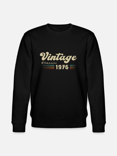 1976 Anniversaire Vintage Classic - Sweat bio CHANGER Stanley/Stella Unisexe - noir