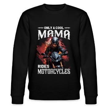 Motard - Motard / Motard Femme - Sweat bio CHANGER Stanley/Stella Unisexe - noir - Devant - Nik (191cm) & Marisol (170cm)