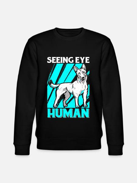 Seeing Eye Human 28 - Stanley/Stella CHANGER Unisex Organic Sweatshirt - black