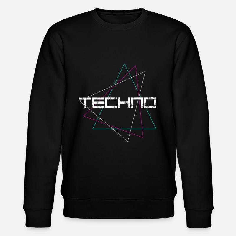 Techno - Stanley/Stella CHANGER Unisex Organic Sweatshirt - black