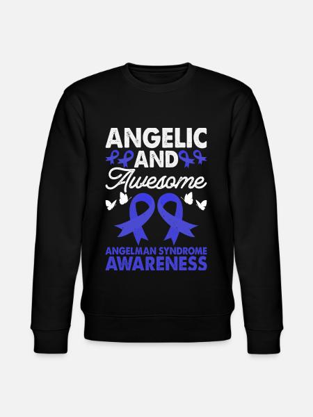 Angelic and awe-inspiring - Stanley/Stella CHANGER Unisex Organic Sweatshirt - black