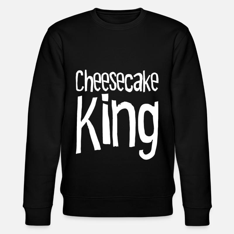 Cheesecake King - Stanley/Stella Unisex Bio-Sweatshirt CHANGER  - Schwarz