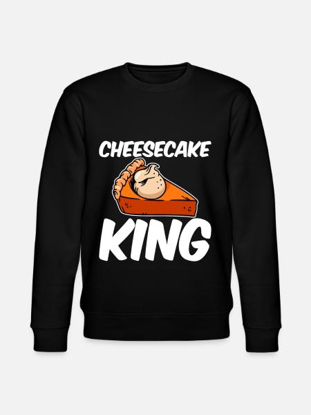 Cheesecake King 4 - Stanley/Stella CHANGER Unisex Organic Sweatshirt - black