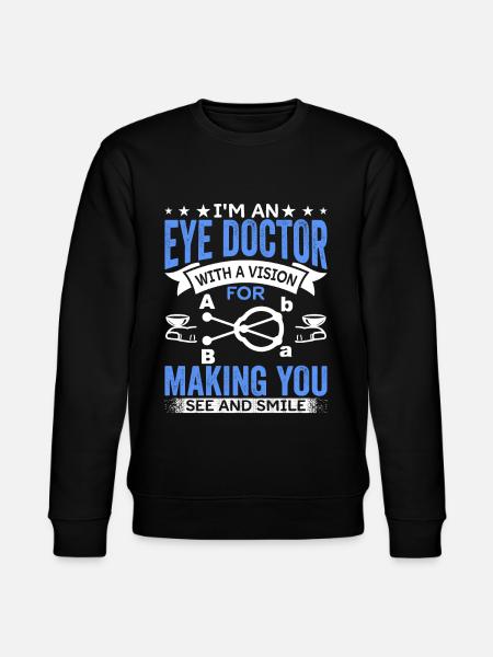Ophthalmologist Ophthalmologist Optician - Stanley/Stella CHANGER Unisex Organic Sweatshirt - black