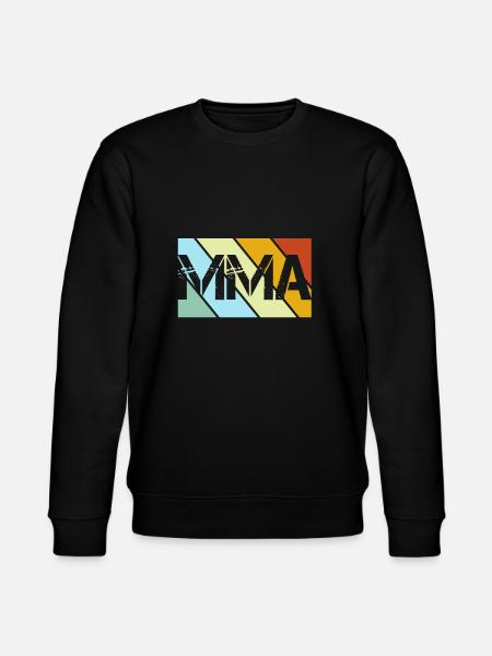 MMA Retro - Stanley/Stella CHANGER Unisex Organic Sweatshirt - black