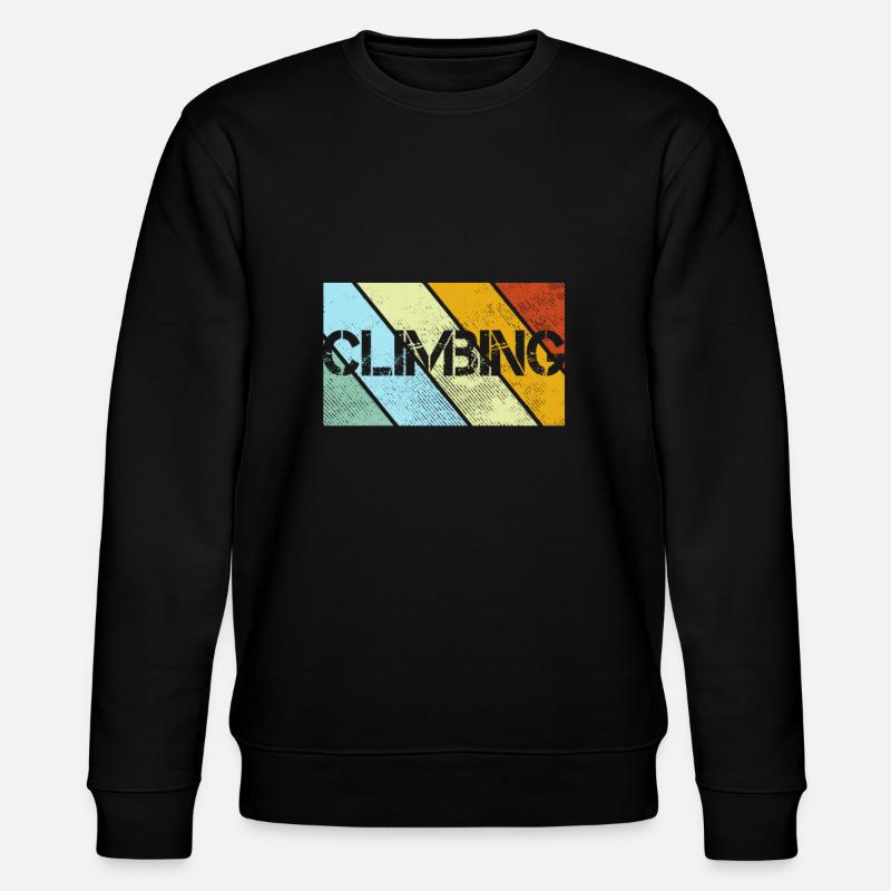 Escalade Rétro - Sweat bio CHANGER Stanley/Stella Unisexe - noir