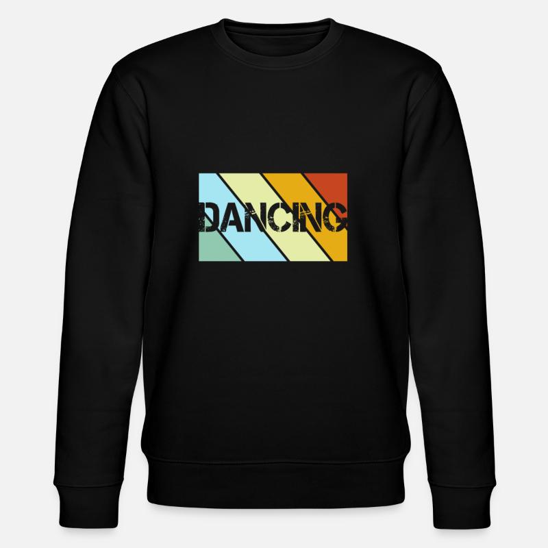 Tanzen Retro - Stanley/Stella Unisex Bio-Sweatshirt CHANGER - Schwarz