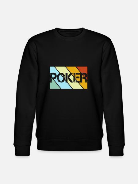 Poker Rétro - Sweat bio CHANGER Stanley/Stella Unisexe - noir