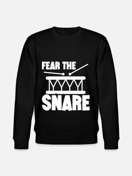 Fear The Snare 4 - Stanley/Stella CHANGER Unisex Organic Sweatshirt - black