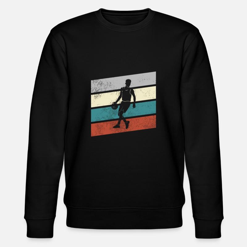 Basketball Rétro - Sweat bio CHANGER Stanley/Stella Unisexe - noir