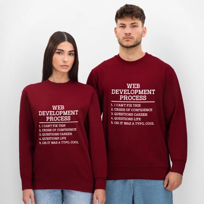Web Developer Website Development IT Programmer Stanley/Stella CHANGER Unisex Organic Sweatshirt