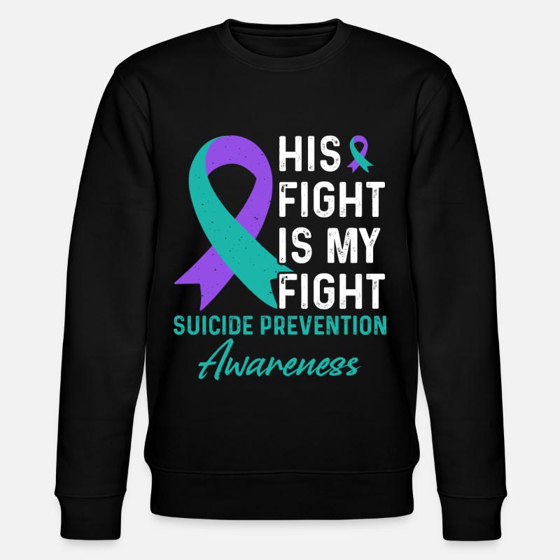 Suicide Prenvention Awareness Suizidprävention - Sweat bio CHANGER Stanley/Stella Unisexe - noir