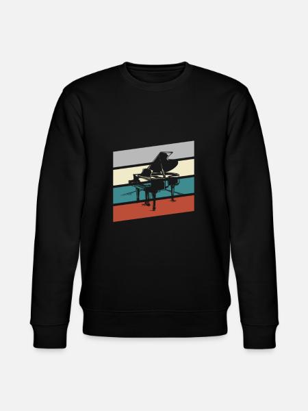 Piano Rétro - Sweat bio CHANGER Stanley/Stella Unisexe - noir