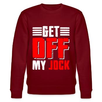 Descends de mon Jock 5 - Sweat bio CHANGER Stanley/Stella Unisexe - bordeaux - Devant - Nik (191cm) & Marisol (170cm)