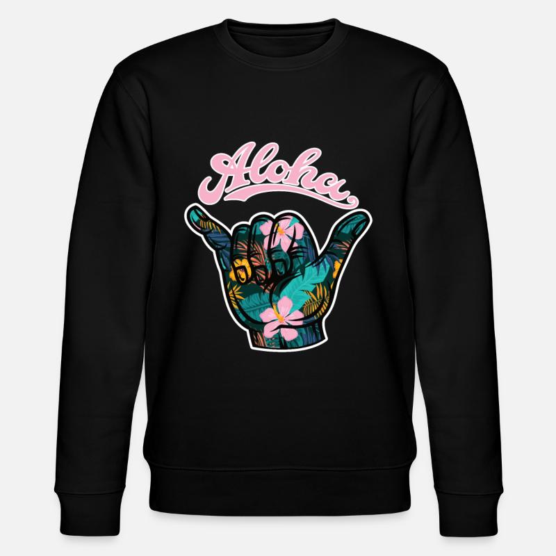 6 Aloha Shaka - Sweat bio CHANGER Stanley/Stella Unisexe - noir