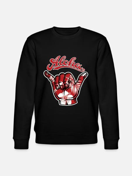 5 Aloha Shaka - Sweat bio CHANGER Stanley/Stella Unisexe - noir