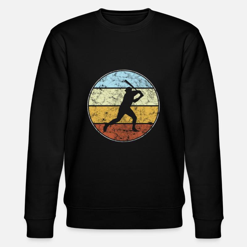 Baseball Rétro - Sweat bio CHANGER Stanley/Stella Unisexe - noir