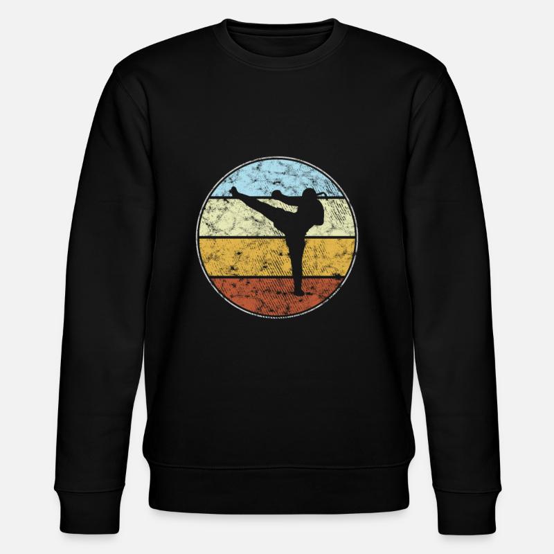 MMA Retro - Stanley/Stella Unisex Bio-Sweatshirt CHANGER  - Schwarz