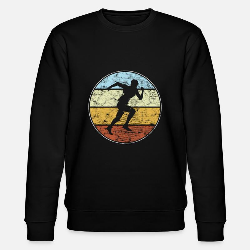 Jogging Retro - Stanley/Stella CHANGER Unisex Organic Sweatshirt - black