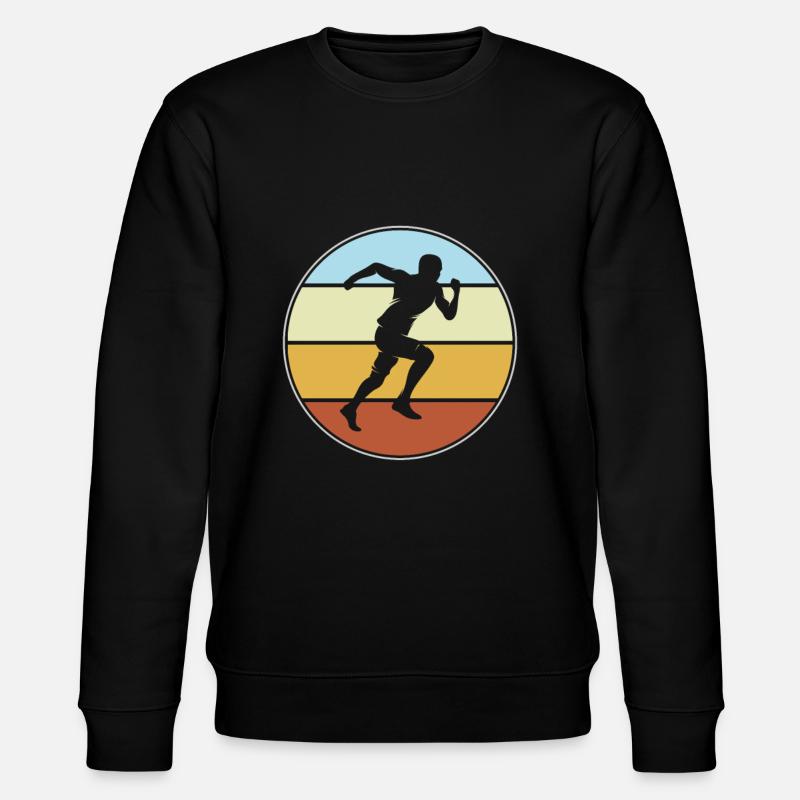 Jogging Retro - Stanley/Stella CHANGER Unisex Organic Sweatshirt - black