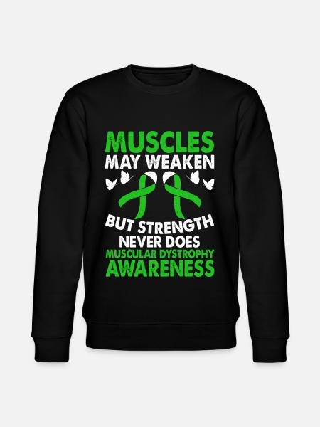 Muscular Dystrophy Awareness Month - Stanley/Stella CHANGER Unisex Organic Sweatshirt - black