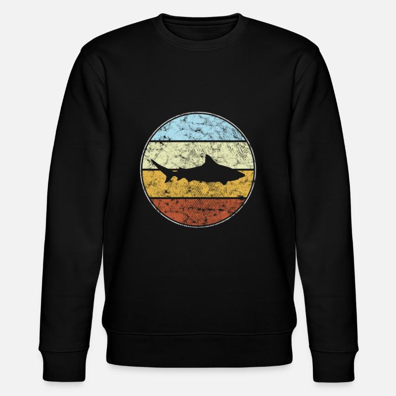 Requin Rétro - Sweat bio CHANGER Stanley/Stella Unisexe - noir