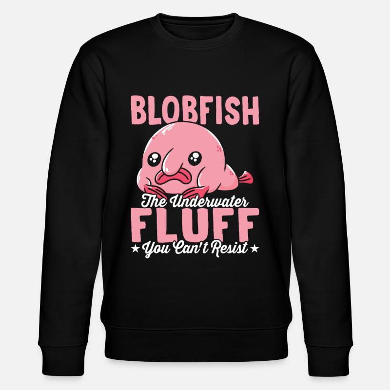 Blobfish propriétaire peluches sous-marines - Sweat bio CHANGER Stanley/Stella Unisexe - noir