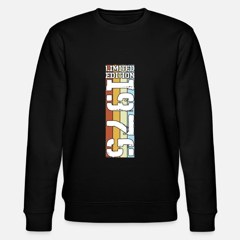 Édition limitée 1975 - Sweat bio CHANGER Stanley/Stella Unisexe - noir