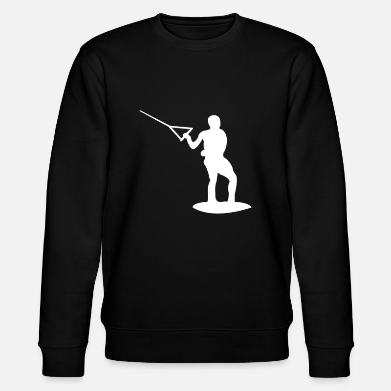 Wakeboarding - Stanley/Stella Unisex Bio-Sweatshirt CHANGER  - Schwarz