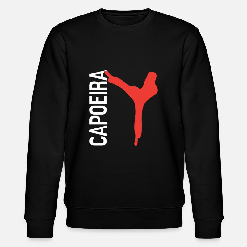 Capoeira - Stanley/Stella Unisex Bio-Sweatshirt CHANGER  - Schwarz
