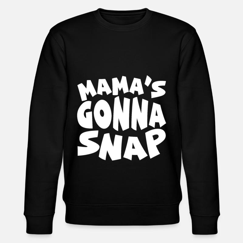 Maman va Snap - Sweat bio CHANGER Stanley/Stella Unisexe - noir