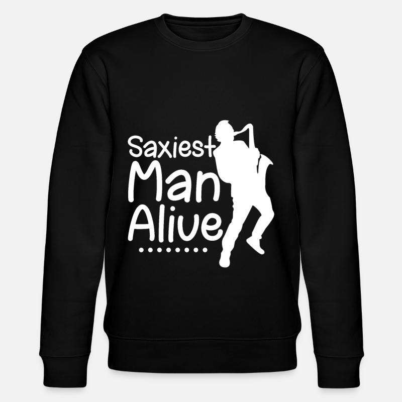 Saxiest Man Alive 2 - Sweat bio CHANGER Stanley/Stella Unisexe - noir