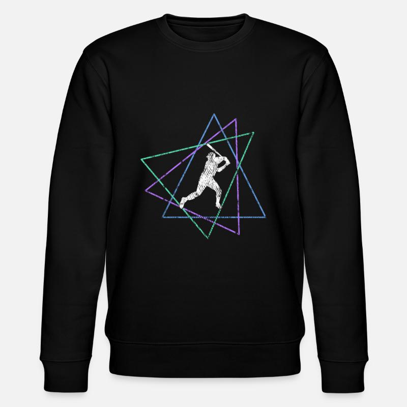 Baseball - Stanley/Stella CHANGER Unisex Organic Sweatshirt - black