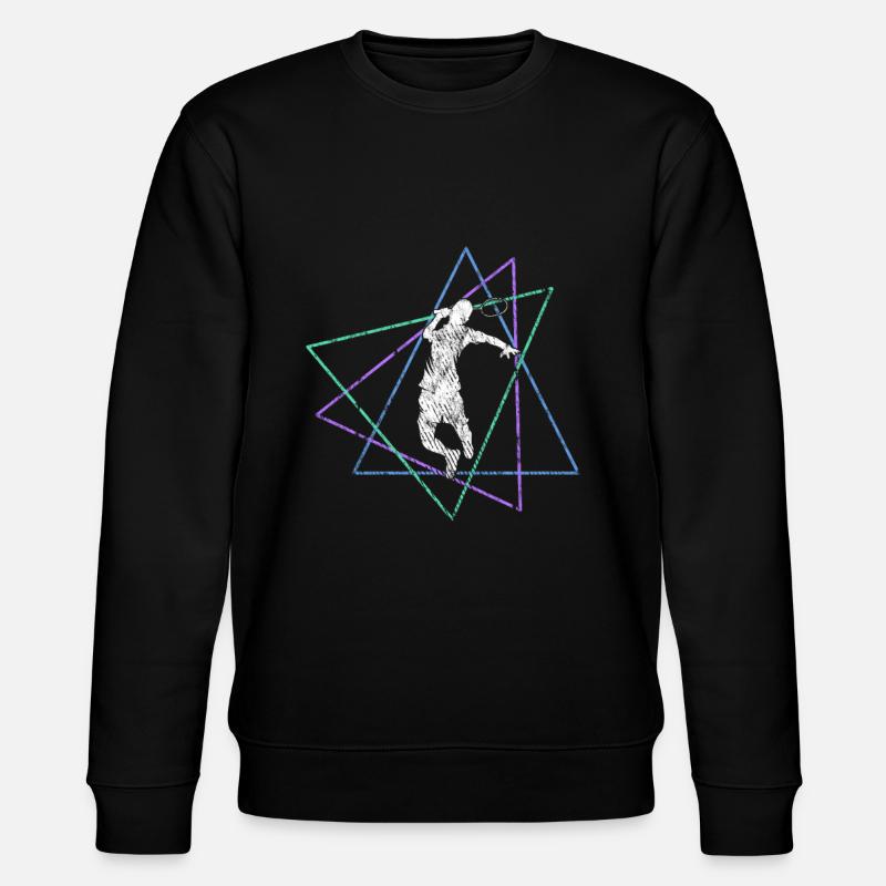 Badminton - Stanley/Stella Unisex Bio-Sweatshirt CHANGER  - Schwarz