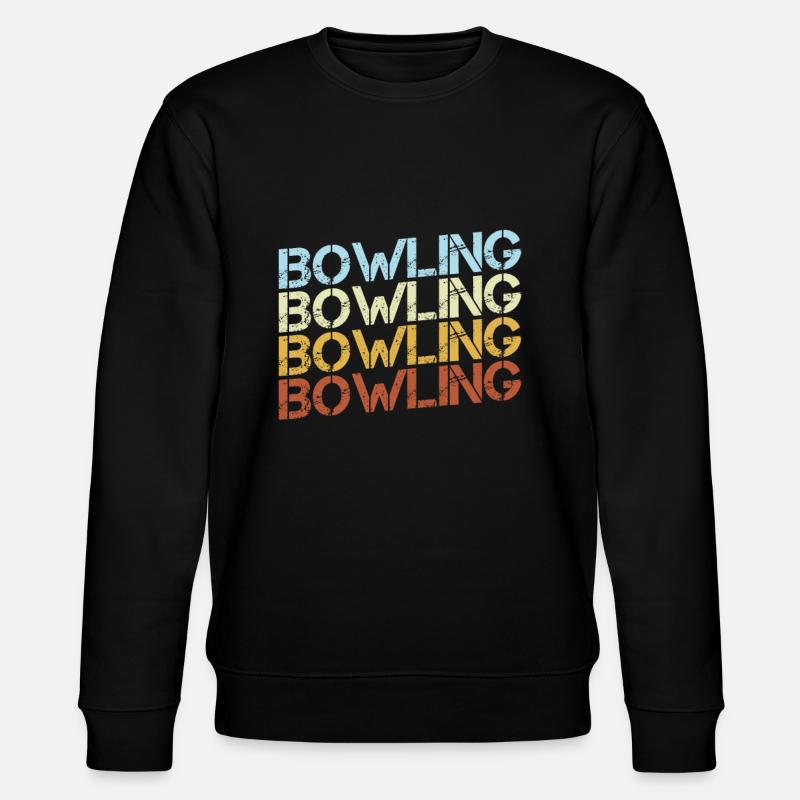 Bowling Rétro - Sweat bio CHANGER Stanley/Stella Unisexe - noir