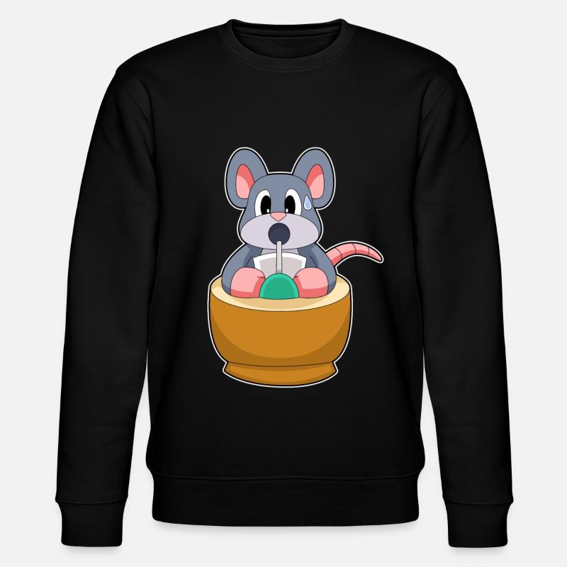 Mouse Secretary Drink - Sweat bio CHANGER Stanley/Stella Unisexe - noir