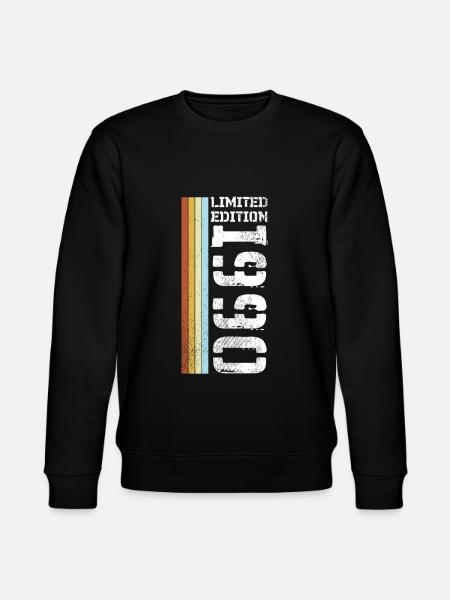 Limited Edition Retro 1990 - Stanley/Stella Unisex Bio-Sweatshirt CHANGER - Schwarz