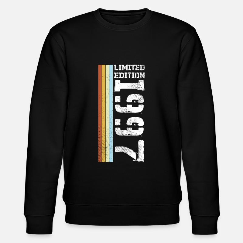 Edition Limitée Rétro 1997 - Sweat bio CHANGER Stanley/Stella Unisexe - noir