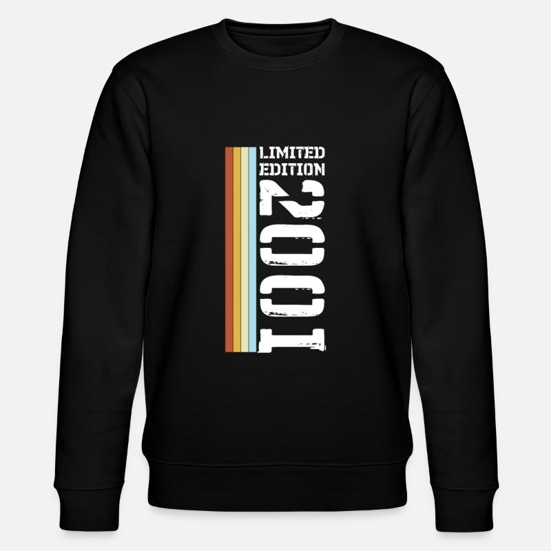 Edition Limitée Rétro 2001 - Sweat bio CHANGER Stanley/Stella Unisexe - noir