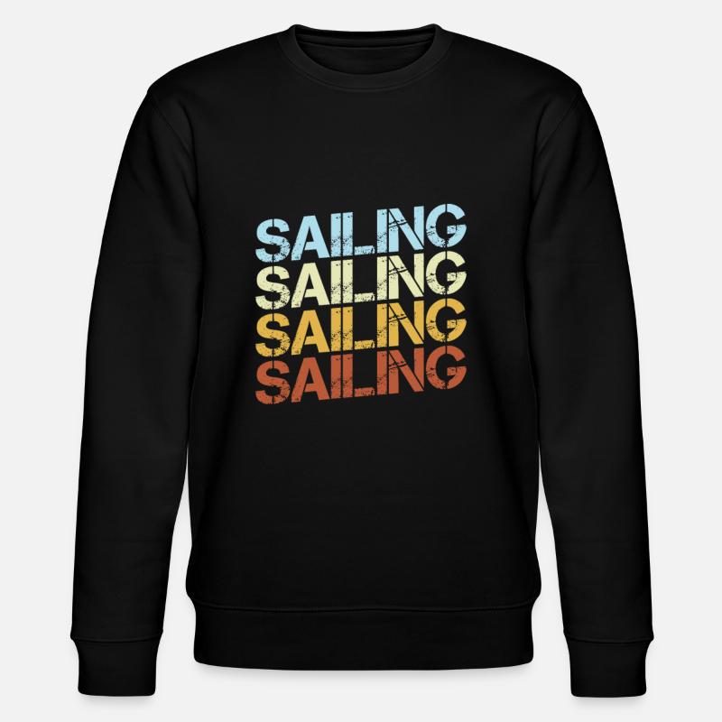 Rétro de la voile - Sweat bio CHANGER Stanley/Stella Unisexe - noir