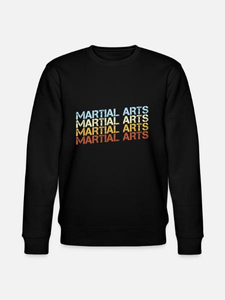 Martial Arts Retro - Stanley/Stella CHANGER Unisex Organic Sweatshirt - black